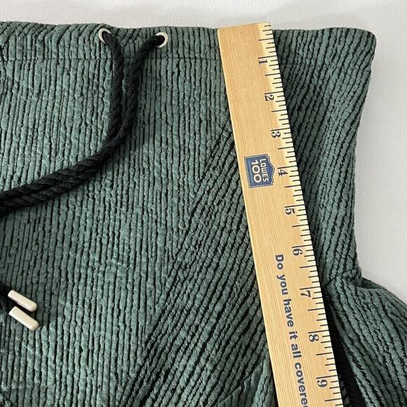 Kirkland Signature Jacquard Mockneck Cozy Pullover Women's M Green/Teal - Picture 10 of 12